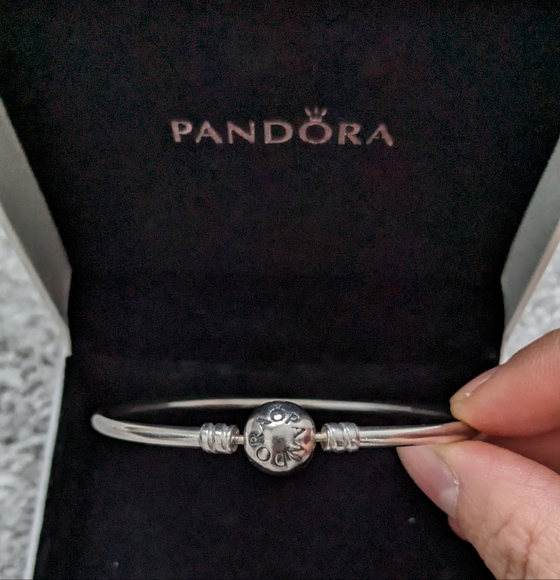 Pandora moments bangle (sterling silver) - Picture 2 of 2
